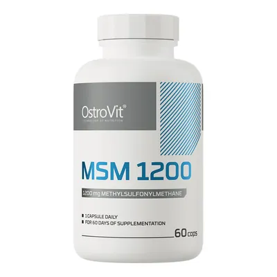 Метилсульфонілметан OstroVit MSM 1200, 60 капсул