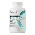 Фолієва кислота OstroVit Folic Acid 800 мг, 60 капсул