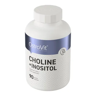 Холін та інозитол OstroVit Choline + Inositol, 90 таблеток