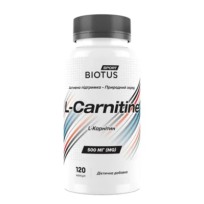 L-карнітин Biotus L-Carnitine, 120 капсул