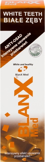 Зубная паста BlanX Med интенсивное удаление пятен, 75 мл