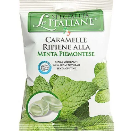 Льодяники Le Specialitа Italiane з ароматом п'ємонтської м'яти, 100 г