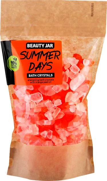Кристали для ванни Beauty Jar Summer Days з олією з апельсинових скоринок, 600 г