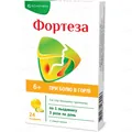 Фортеза льодяники зі смак. лимон. по 3 мг №24 (12х2)