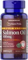 Риб'ячий жир з лосося Puritan's Pride Salmon Oil 500 мг, 100 м'яких капсул