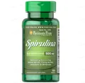 Спіруліна Puritan's Pride Spirulina 500 мг, 100 таблеток
