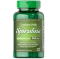 Спирулина Puritan's Pride Spirulina 500 мг, 200 таблеток