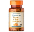 Витамин С 500 комплекс Puritan's Pride Super C-500 Complex, 100 каплет