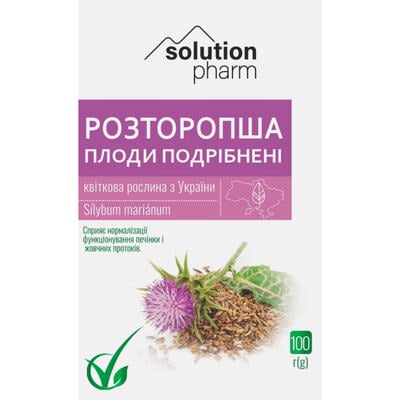 Расторопши плоды Solution Pharm по 100 г в пач.