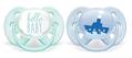 Пустушка силіконова Philips Avent Ultra Soft SCF222/01, 0-6 місяців, для хлопчиків, 2 шт