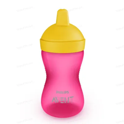 Чашка-непроливайка Philips Avent SCF804/04 з твердим носиком з 18 місяців, рожева, 300 мл