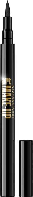Подводка-лайнер для глаз Eveline Art Professional Make-Up Eyeliner водостойкая Черная, 9.6 г
