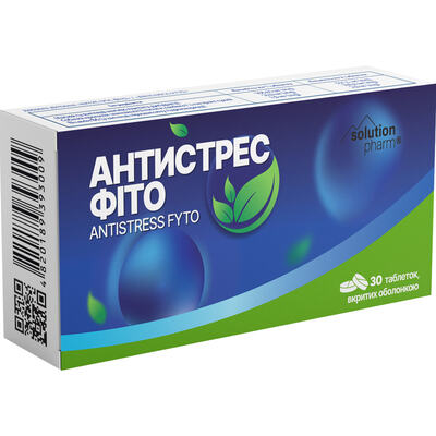 Антистресс Фито Solution Pharm таблетки №30