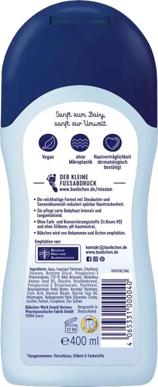 Лосьйон дитячий Bubchen заспокійливий, 400 мл