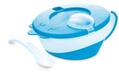 Набір для годування Canpol babies, тарілка з ложкою блакитна, 31/406_blu