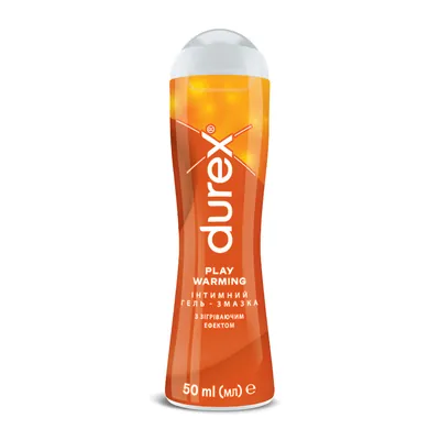 Гель-змазка інтимна Durex Play Warming зігріваючий ефект (лубрикант), 50 мл