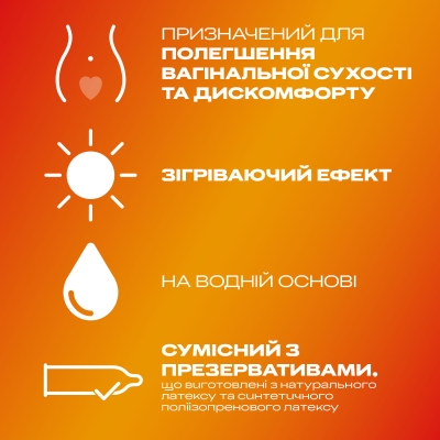 Інтимний гель-змазка Durex Play Warming зігріваючий ефект (лубрикант), 50 мл
