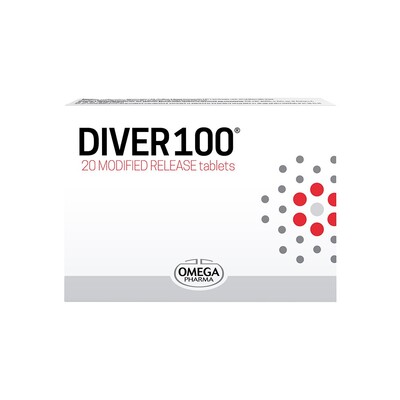 Дивер 100 (DIVER 100) таблетки с модиф. высвоб. №20