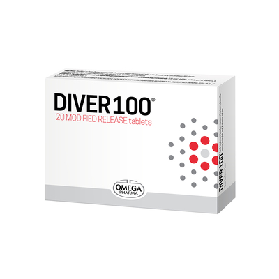 Дивер 100 (DIVER 100) таблетки с модиф. высвоб. №20