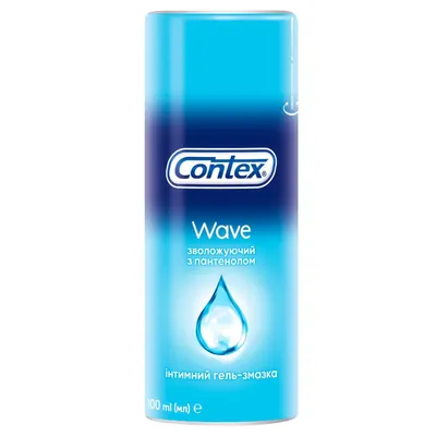 Гель-змазка інтимна Contex Wave зволожуючий з пантенолом