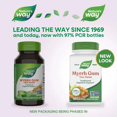 Мирри смола Nature's Way Myrrh Gum, 100 веганських капсул