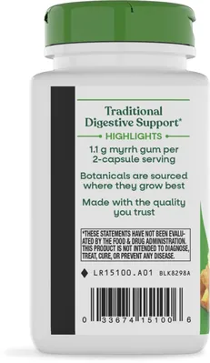 Мирри смола Nature's Way Myrrh Gum, 100 веганських капсул