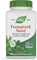 Пажитнику насіння Nature's Way Fenugreek Seed, 320 веганських капсул