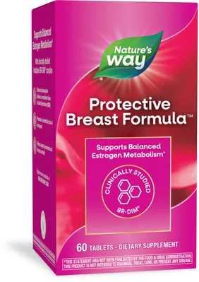 Підтримка здоров'я грудей Nature's Way Protective Breast Formula, 60 таблеток