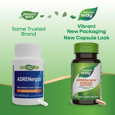 Підтримка надниркових залоз Nature's Way ADRENergize , 50 капсул
