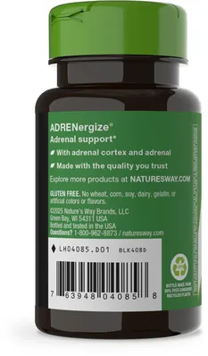 Підтримка надниркових залоз Nature's Way ADRENergize , 50 капсул