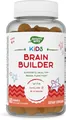 Підтримка функцій мозку Nature's Way Kids Brain Builder для дітей від 4 років, смак лимонаду, 60 жувальних цукерок