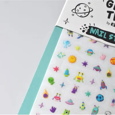 Набір Beter Genius Tribe наклейок для нігтів, 120 штук