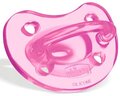 Пустышка силиконовая Chicco Physio Soft (02711.11), от 0 до 6 месяцев, розовая, 1 шт