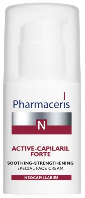 Крем для обличчя Pharmaceris N Active-Сapilaril Forte спеціальний заспокійливий зміцнюючий, 30 мл