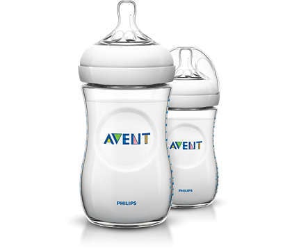 Бутылочка для кормления Philips Avent SCF693/27 Natural, 260 мл, 2 шт