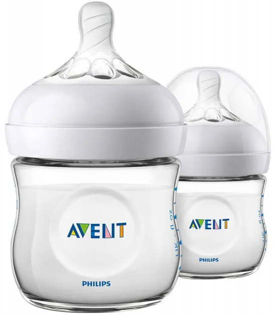 Пляшечка для годування Philips Avent SCF030/27 Naturals, 125 мл, 2 шт