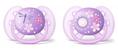 Пустышка силиконовая Philips Avent Ultra Soft SCF227/22, 6-18 месяцев, для девочек, 2 шт