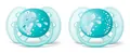 Пустушка силіконова Philips Avent Ultra Soft SCF226/22, 6-18 місяців, для хлопчиків, 2 шт