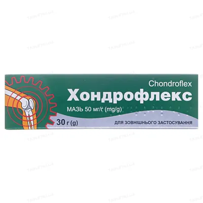 Хондрофлекс мазь 50 мг/г по 30 г у тубах