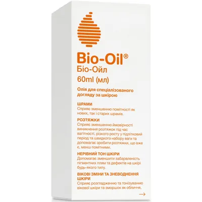 Олія Bio-Oil для спеціалізованого догляду за шкірою, 60 мл