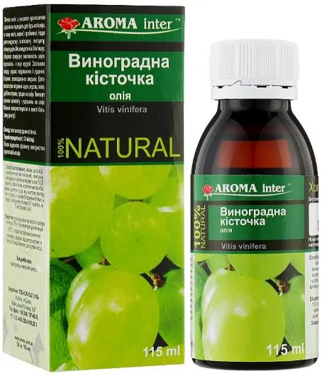 Олія Aroma Inter Виноградна кісточка, 115 мл