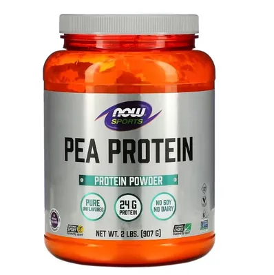 Протеїн гороховий ізолят Now Sports Pea Protein, без смаку, 907 г