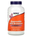 Кверцетин с Бромелайном NOW Quercetin with Bromelain капсулы №240