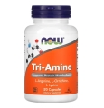 Комплекс амінокислот NOW Tri-Amino капсули №120