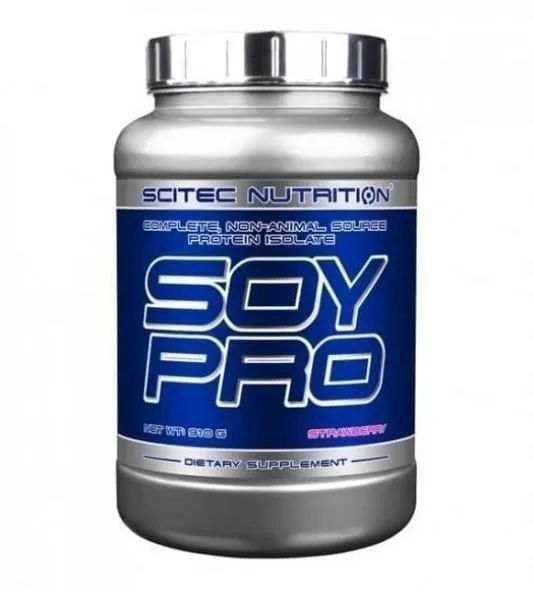 Протеїн соєвий ізолят Scitec Nutrition Soy Pro полуниця, 910 г