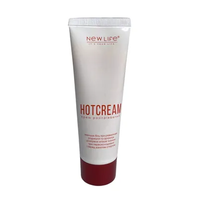 Крем розігріваючий New Life Hot Cream, 80 мл