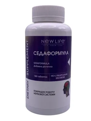 Седаформула New Life таблетки №180