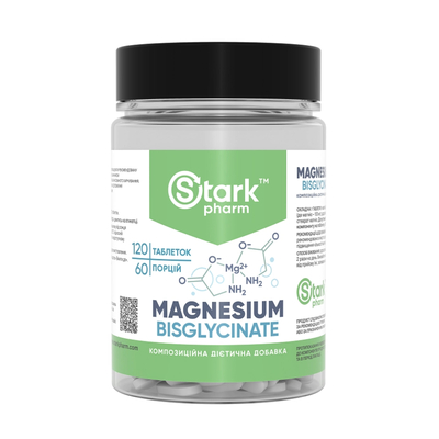 Магний Stark Pharm Magnesiun Bis-Glycinate, 120 таблеток