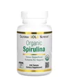 Спіруліна органічна California Gold Nutrition Organic Spirulina 500 мг таблетки №240