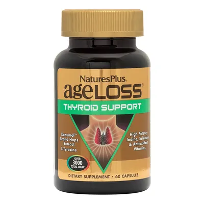 Комплекс Nature's Plus AgeLoss Thyroid, 60 капсул